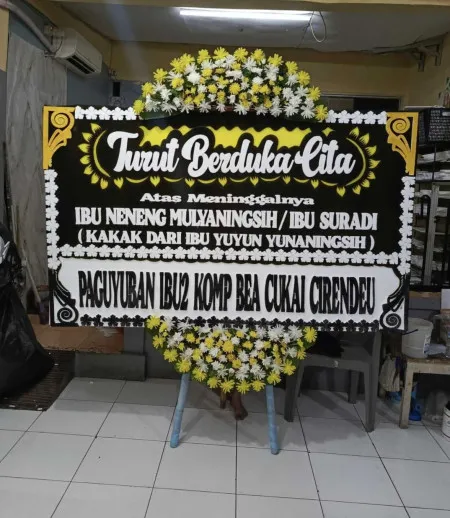 Papan Bunga Duka Cimahi